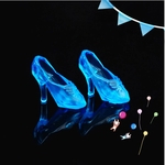 Ficha técnica e caractérísticas do produto 12pairs Moda Princesa bonito High Heel Bombas Fairy Tales Sapatos bonecas