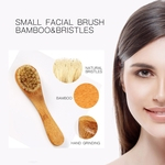 Ficha técnica e caractérísticas do produto 1PC Body Natural Bristle Dry Skin Exfoliation Brush Massager Face Brush