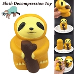 Ficha técnica e caractérísticas do produto 1PC bonito Sloth descompress?o lenta Nascente Squeeze aliviar Squishies Brinquedos