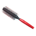 Ficha técnica e caractérísticas do produto 1pc profissionais moda rolo do cabelo portátil Ferramentas Combs Hair Styling Beleza cabeleireiro Curling Rodada Comb