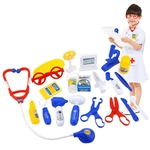 Ficha técnica e caractérísticas do produto REM 21PCS Crianças Finja Jogo Doctor Toy Crianças Role Play Ferramenta de simulação Baby