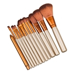 Ficha técnica e caractérísticas do produto 12pcs escova da composição Maquiagem Set Escova Sombra Eye Makeup Brush Set