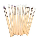 Ficha técnica e caractérísticas do produto 12pcs escova da composição Maquiagem Set Escova Sombra Eye Makeup Brushes Set