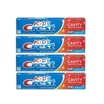 4 Crest Kids Cavity Protection Creme Dental 130 G Importado