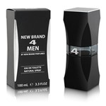 Ficha técnica e caractérísticas do produto 4 Men Eau de Toilette Masculino - New Brand