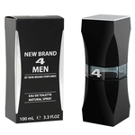 Ficha técnica e caractérísticas do produto 4 Men - Eau de Toilette New Brand - Perfume Masculino 100ml