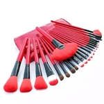 Ficha técnica e caractérísticas do produto 24 pcs / set Professional grupo de escova Sombra Blending Blush Make Up Brushes Redbey
