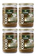 Ficha técnica e caractérísticas do produto 4 X Açúcar de Coco 350g - Copra