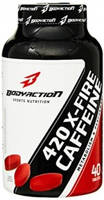 Ficha técnica e caractérísticas do produto 420 X-Fire Caffeine - 40 Comprimidos - BodyAction, BodyAction