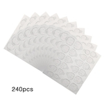 Ficha técnica e caractérísticas do produto 240pcs prego Adhesive Glue Tapes prego Tabs Limpar DIY Manicure