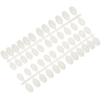 Ficha técnica e caractérísticas do produto 48 Dicas Plano-Back Manicure polonês Gel cor de exibição Ferramenta Prática Creamy Branco Tamanho Grande