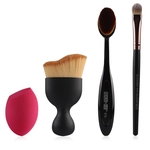 Ficha técnica e caractérísticas do produto 4pcs Makeup Brush Funda??o Make Up Ferramenta