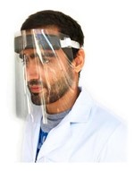 Ficha técnica e caractérísticas do produto 4x Mascara Facial Protetora Respingos Transparente Rosto Acrílica Face Shield