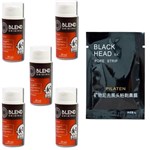 Ficha técnica e caractérísticas do produto 5 Blend Original 30 Ml Barba de Respeito + Mascara Removedora de Cravo 6g Black Head