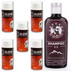Ficha técnica e caractérísticas do produto 5 Blend Original 30 Ml + Shampoo Ice 140 Ml Barba de Respeito