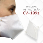 5 Mascaras Proteção Respiratória TNT Lavável 3 Camadas