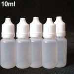 Ficha técnica e caractérísticas do produto 5Pcs 5-100ml Vazio Squeezable Plastic Dropper Bottles Eye Liquid Containers