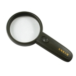 Ficha técnica e caractérísticas do produto 5X Handheld Magnifier com luz LED Mini Reading Jóias Lupa Lupa