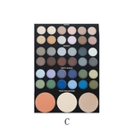 Ficha técnica e caractérísticas do produto 36 Color Eyeshadow Palette Nude Brilhando Olhos brilhando Alto Brilho Facial