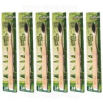 6 Escova Dental de Bambu Biodegradável - Suavetex