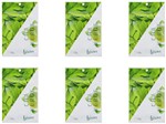 Ficha técnica e caractérísticas do produto 6 Máscaras Facial Luisance Chá Verde Antioxidante Colágeno Panthenol K-beauty