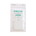 Ficha técnica e caractérísticas do produto 6 Pcs axilas adesiva Sweat Pad antiperspirante Desodorizante
