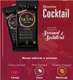 Ficha técnica e caractérísticas do produto 36 Preservativos Blowtex Skyn COCKTAIL - Nova Experiencia Sensual e Sedutora
