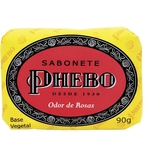 Ficha técnica e caractérísticas do produto 6 Sabonetes Phebo Odor de Rosas 90gr
