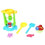 Ficha técnica e caractérísticas do produto 6Pcs areia da praia Ferramentas Spade Set para a criança crianças jogo de crianças brinquedos ao ar livre presente MA25