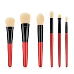 Ficha técnica e caractérísticas do produto 6pcs / Set escova da composi??o Kit Brushes Set Para Mulheres Sombra Facial Marca Up