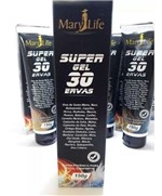 2un - Pomada Massageadora Super Gel 30 Ervas - 150g - Mary Life