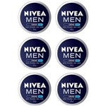 Ficha técnica e caractérísticas do produto 6x Nivea Men Creme 4 em 1 Excelente para Rosto Pós Barba Mãos Corpo 30g