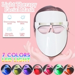 Ficha técnica e caractérísticas do produto 7 cores LED luz terapia rejuvenescimento da pele anti-envelhecimento facial beleza máquina