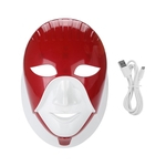 Ficha técnica e caractérísticas do produto 7 Cores LED Neck Facial Mask Anti-rugas beleza da pele Dispositivo da beleza do rejuvenescimento 02