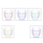 Ficha técnica e caractérísticas do produto 7 Cores Photon LED Terapia M¨¢scara Facial Facial Beauty rejuvenescimento rugas