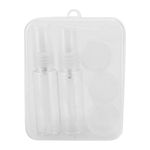 Ficha técnica e caractérísticas do produto 7pcs Spray Refillable Bottles Set Travel Plastic Makeup Container Packaging Mini Beauty Cosmetic