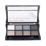 Ficha técnica e caractérísticas do produto 8 cores Mineral Shimmer Eyeshadow Palette NOVO Cosmetic Glitter Eye Sombra