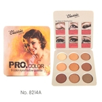Ficha técnica e caractérísticas do produto 9 Color Eyeshadow cor nude makeup terra venda quente europeus e norte-americanos