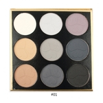 Ficha técnica e caractérísticas do produto 9 cores Smoky Mulheres Eyeshadow Makeup Palette n?o-fading Paleta