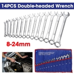 Ficha técnica e caractérísticas do produto 8-24mm Set Wrench Multitool Key Ratchet Spanners Conjunto de ferramentas Set Wrenches Wrench Tool Ferramentas de reparo de automóveis