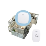 Ficha técnica e caractérísticas do produto A3 Indoor Digital Wireless Remote Control Pager Smart Wireless Doorbell