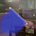 Ficha técnica e caractérísticas do produto A lâmpada ultravioleta portátil Germicidal desinfeta o esterilizador recarregável da luz UV para a casa
