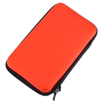 Ficha técnica e caractérísticas do produto À prova de choque portátil viagem cobrir caso saco de armazenamento para New 3DSLL, cor vermelha