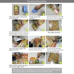 Ficha técnica e caractérísticas do produto A rollSelf Adhesive Tile Art Decalque etiqueta DIY Cozinha Casa de Banho Decor Vinyl