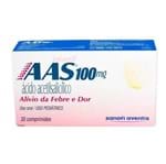 Ficha técnica e caractérísticas do produto Aas Infantil 100mg 30 Comprimidos - Sanofi Aventis