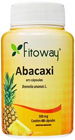 Ficha técnica e caractérísticas do produto Abacaxi - 60 Cápsulas - Fitoway, Fitoway