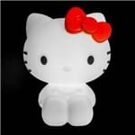 Abajur Luminária Infantil Bivolt Led Hello Kitty - Branco
