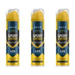 Ficha técnica e caractérísticas do produto Above Men Sport Energy Desodorante Aerosol 48h 150ml - Kit com 03