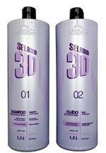 Ficha técnica e caractérísticas do produto Absoluty Color Selagem 3D Shampoo Dilatador e Fluído Redutor de Frizz - Absoluty Color Professional