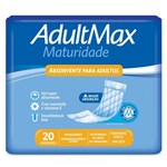 Ficha técnica e caractérísticas do produto Absorvente Adultmax Maturidade Plus M com 20 Unidades